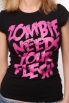 Футболка женская Trailhead Zombie Black/Pink 2010 г инфо 12927v.