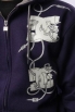 Толстовка DC Rome Hooded Full Zip Purple 2010 г инфо 13845v.